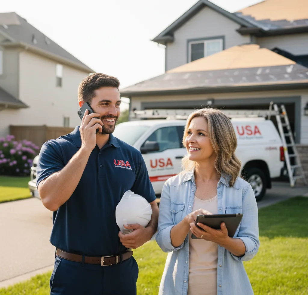 USA Roof Repair Experts customer support in Gallipolis